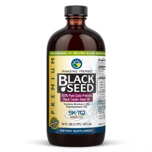 Premium Black Seed Oil - 16oz