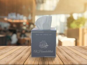 Tissue Box Holder Cube