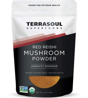 Terrasoul Superfoods Organic Reishi Mushroom Powder