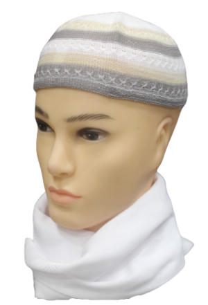 Cotton Knit Fitted Kufi