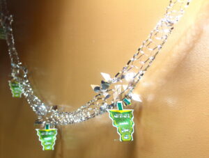 Hanging Streamer Silver Shahada - #525