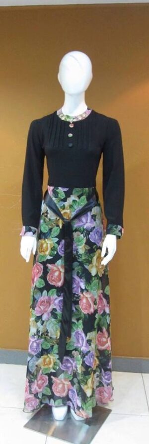 Floral Chiffon Dress